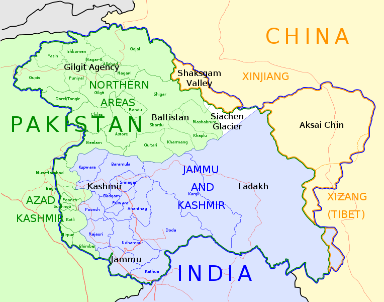 Map of Kashmir – Foreign Brief