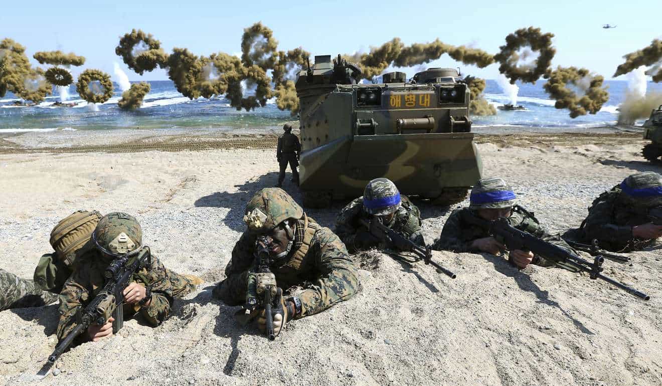 South Korea and US conducting Ulchi Freedom-Guardian military exercises