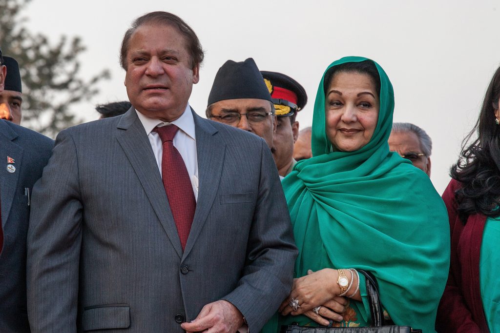 Kulsoom Nawaz is widely expected to clinch a vital parliamentary seat in Lahore