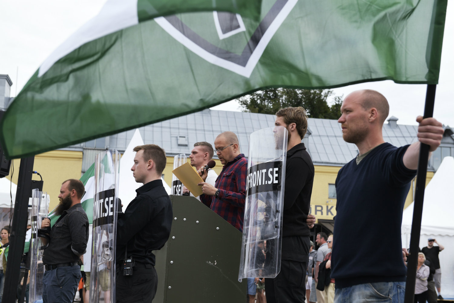 Sweden’s Nordic Resistance Movement demonstrates