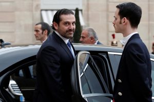 Lebanese Prime Minister Saad Hariri returns home for the first time since announcing resignation