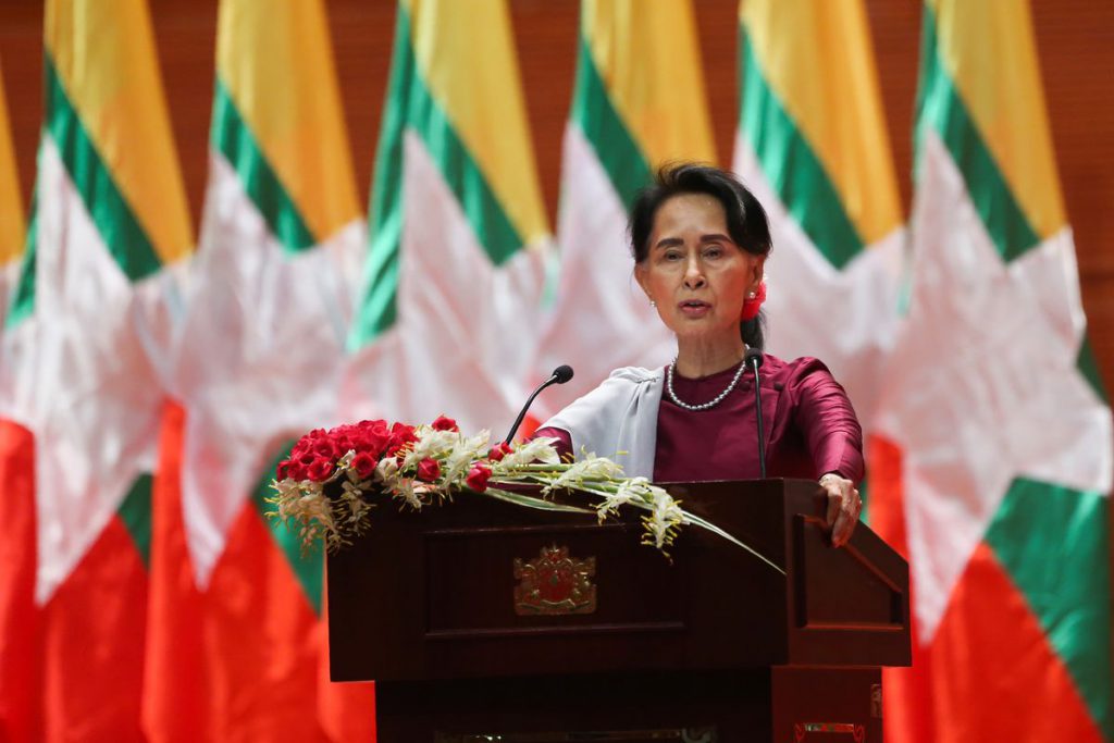 Aung San Suu Kyi Myanmar rohingya