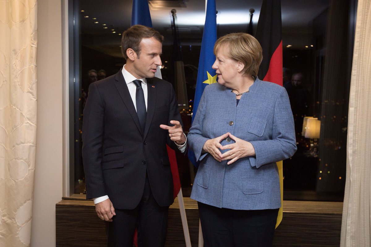 Discussion with Angela Merkel to move Europe forward before the #TallinnDigitalSummit.