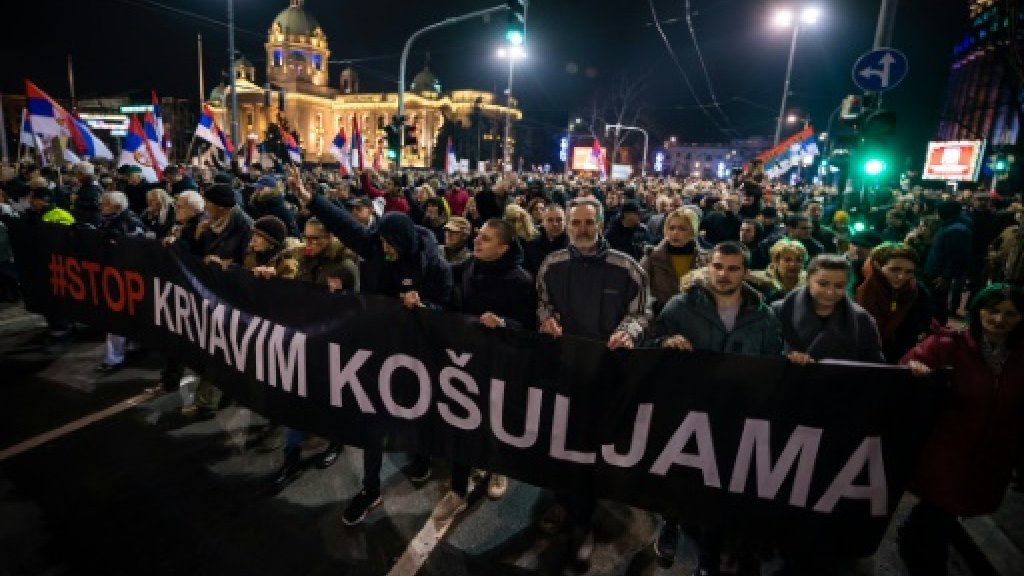 serbia anti vucic protests