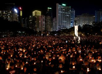 Hong Kong commemorates Tiananmen Square as city freedoms come under growing strain