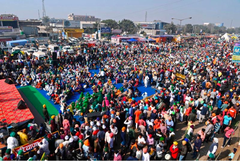 India Farmer Protests Screen Shot 2020 12 11 at 1 57 04 PM