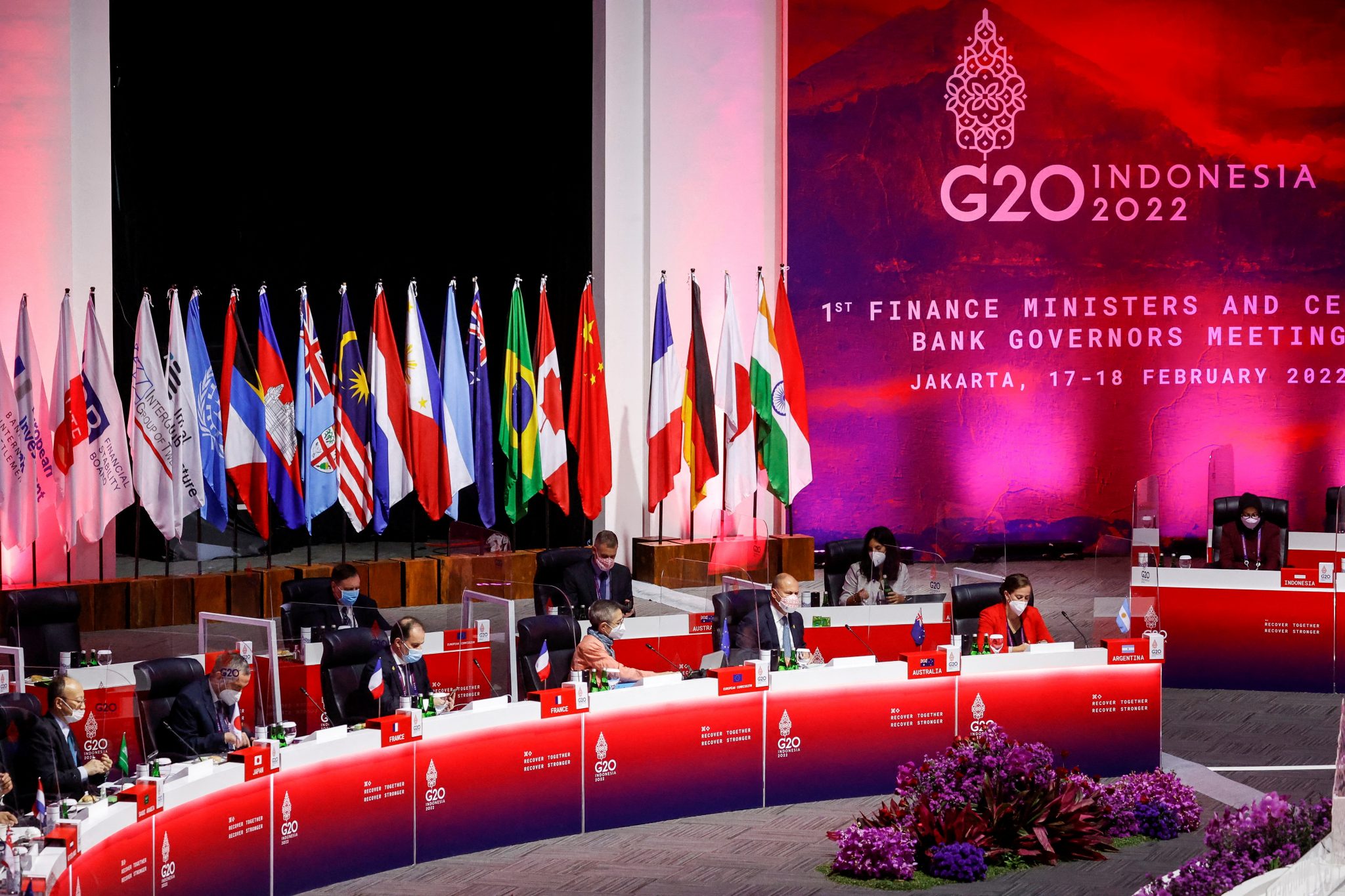 g20 finance ministers meet in Indonesia