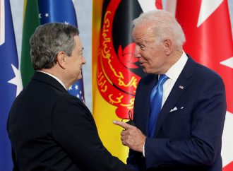 US President Biden meets with Italy PM Draghi
