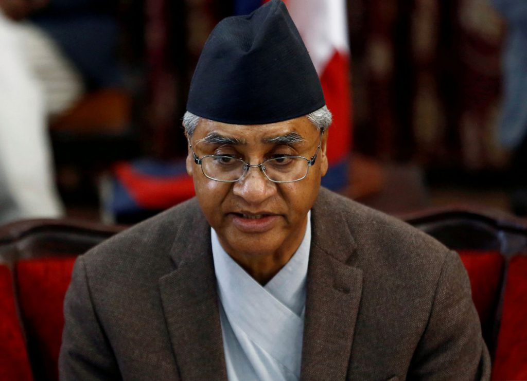 Nepal prime minister US
