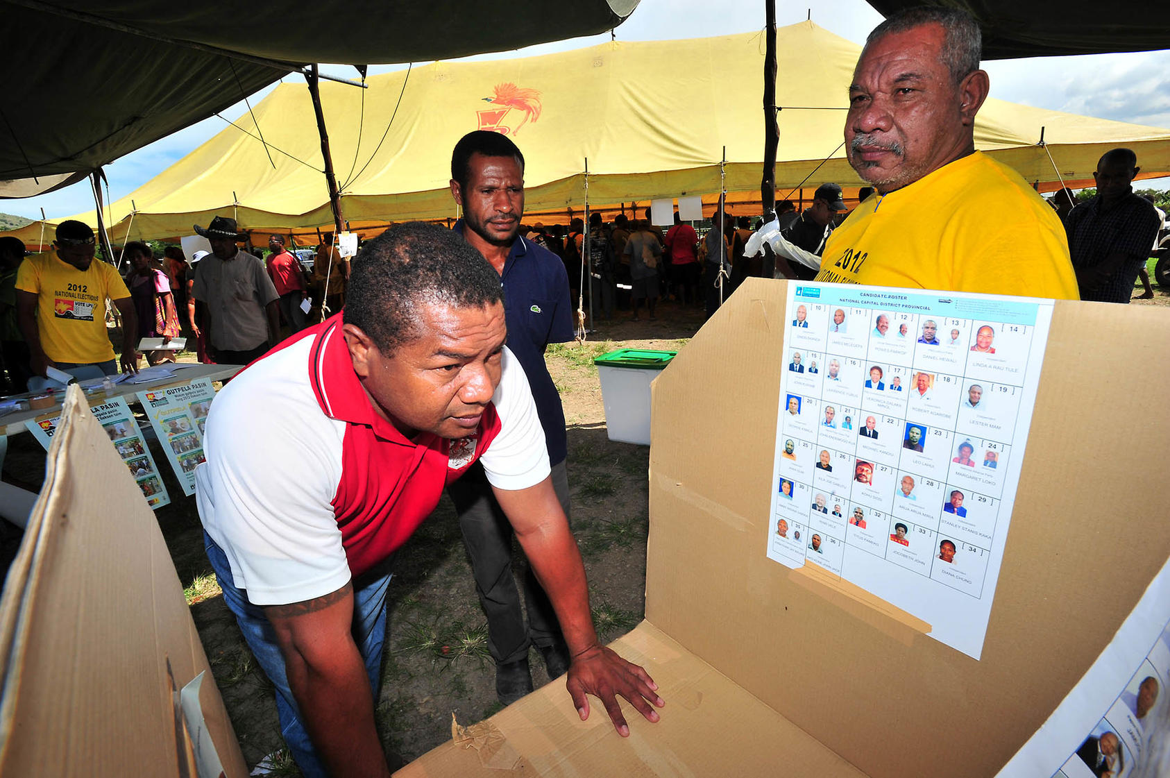 Papua New Guinea election voting