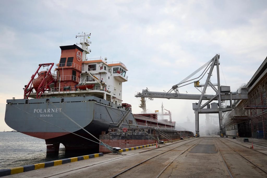 First Ukrainian Grain Shipment to Arrive in Turkey